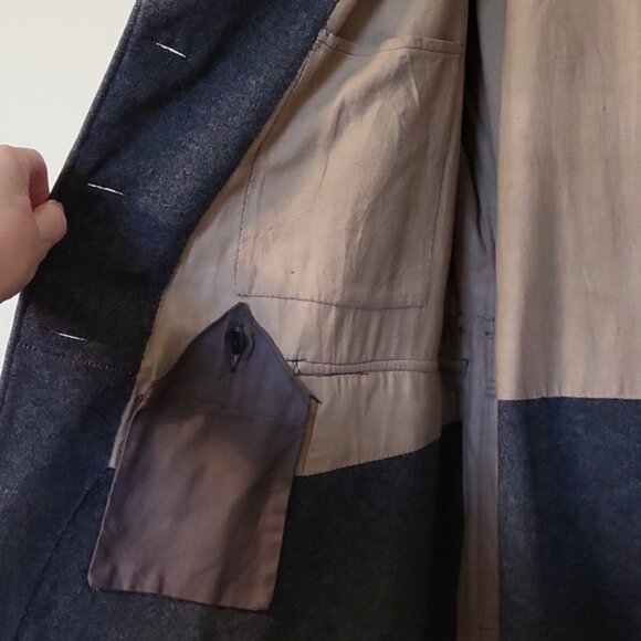 WW1 Swiss Army Medic Pea Coat Military Jacket Switzerland Size Not List - Picture 11 of 16